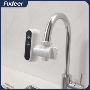 Fudeer 전기 주방 온수기 탭 순간 온수 수도꼭지 히터 냉난방 수도꼭지 Tankless 순간 온수기