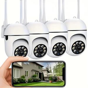 V360 Pro WiFi IP 스마트 카메라 1MP HD 컬러 야간 투시 무선 홈 보안 카메라 양방향 음성 및 움직임 감지 알림