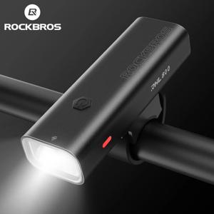 ROCKBROS 자전거 라이트 Type-C 충전 전면 램프 헤드라이트 초경량 손전등 자전거 라이트 800LM