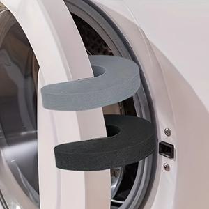 2개 소프트 PVC 세탁기 환기 지지 스트립 - 안티캐치, 통기성 디자인으로 건조기 및 세탁기에 사용 가능 설치 용이
