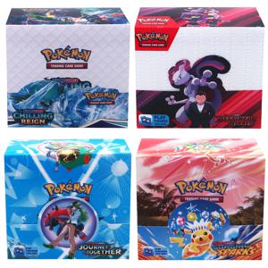 324개 포켓몬 TCG: 소드 & 쉴드 템페스트 본드 부스터 박스 트레이딩 카드 게임 포켓몬 카드 어린이 장난감 보드 게임