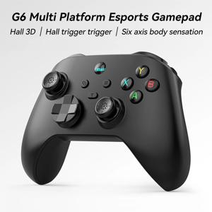G6 모바일 게임 컨트롤러 (스위치/IOS/안드로이드/PC 지원) 스트리밍 미디어/클라우드 게임 모바일 폰 게임패드 홀 이펙트 조이스틱