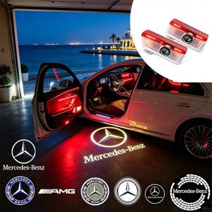 메르세데스 벤츠 X166 H247 X156 X253 C253 X167 W464 W176 W177 W246 W205 W212 W213 W167 W166 LED 차량 도어 웰컴 경고등