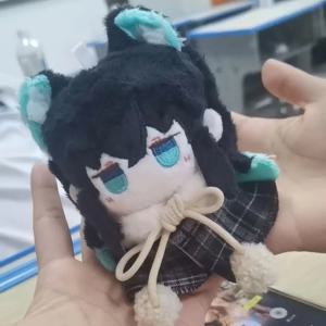 10cm 데몬 슬레이어 토키토 무이치로 플러시 장난감 고품질 피규어 장난감 만화 게임 애니메이션 코스프레 장난감 바디 스퀴킹 플러시 인형