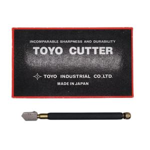TOYO Japan TC-17 전문 유리 절단기 산업용 고정밀 안정적인 절단 다이아몬드 롤러 휠 3-15mm 유리 도구