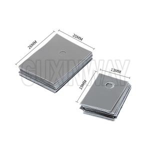 TO-3P TO-220 TO220 절연 실리콘 패드 시트 스트립 히트싱크 심 25mm*20mm 25mmx20mm 19MM*14MM