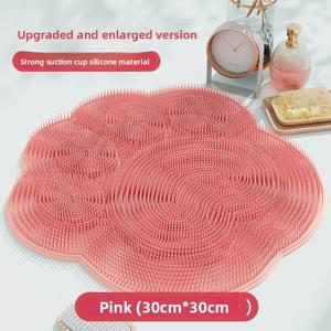 1개입 목욕 마사지 매트/발 세척 매트/등 마사지 매트/샤워 발 매트/욕실용품/샤워 용품/욕실 발 마사지기