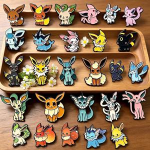 9pcs Kawaii 만화 엘프 몬스터 캐릭터 브로치 배지 패션 쥬얼리 가방 액세서리 소년과 소녀를위한 소장품 선물