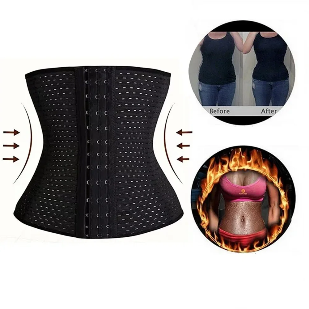 여성 바디 Shapewear 배 슬리밍 검은 배꼽 밴드 쉐이핑 셰이퍼 코르셋 산후 플랫 배꼽 산후 코르셋 Shapewear