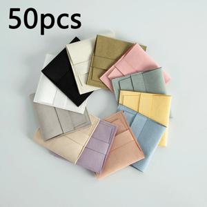 50/10/1pcs 마이크로 화이버 소프트 벨벳 가방 쥬얼리 선물 파우치 목걸이 팔찌 결혼 선물 패키지 봉투 가방