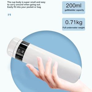 200ml 수의학용 정액 컵 소 동결 정액 해동 멧돼지 인공수정 정액 수집 보온컵