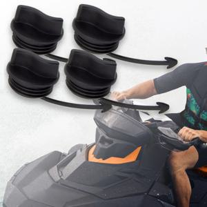 4Pcs 배수 플러그 어셈블리 292001352 292002024 SeaDoo Spark RXT GTI GTX Wake와 호환되는 물막이 교체 부품