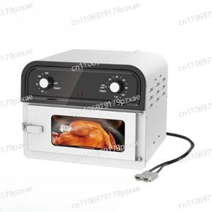 야외 RV 캠핑카 트럭 보트용 - 자동차 가전제품 300W 12V 전원 공급 에어프라이어 토스터 오븐 대류 가열