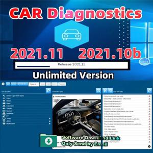 Hot Del-2021.10b-phi(키젠 소프트웨어 포함) 150E Auto 2021.11 com 코딩 OBD2 진단 자동차 도구 블루투스를 통한 DS 호환 가능