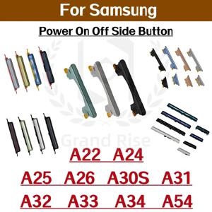 삼성 갤럭시 A22 A24 A25 A26 A30S A31 A32 A33 A34 A54 A326 4G 5G 전원 버튼 키 + 볼륨 측면 버튼 키