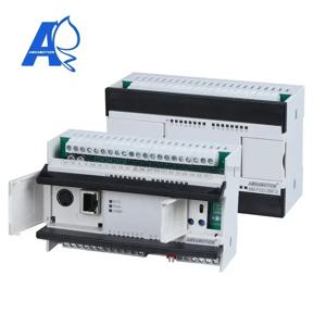 Amsamotion FX3U-M26MR-E 26MT는 MELSEC PLC 2AI/1AO 16DI/10DO MODBUS 아날로그 트랜지스터 릴레이를 미쓰비시 이더넷용으로 교체합니다.