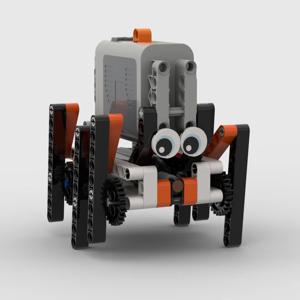 MOC 기술 빌딩 블록 파워 기능 모터 부품 6족 보행 로봇 생체 공학 거미 브릭 DIY 퍼즐 장난감