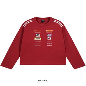 마스 캐주얼 긴팔 티셔츠 누오니카어스 패션 브랜드 중국 생산 2026년 가을 컬렉션 남성 의류