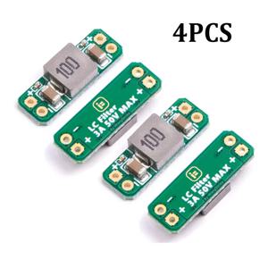 4PCS LC 필터 모듈 3A 5-30V RC FPV 프리스타일 드론 카메라 AV 송신기 Pa용 내장 역극성 보호