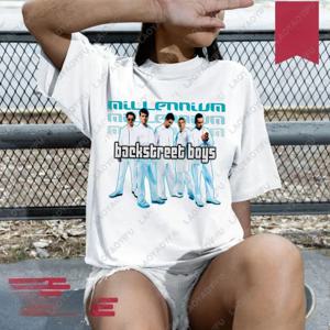 Backstreet Boys 밀레니엄 투어 음악 빈티지 Tshirt 남성 여성 Hipster 인기 탑 여름 패션 streetwear unisex 티셔츠 선물