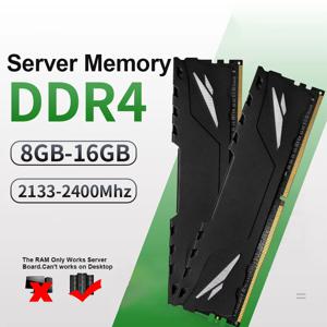 ENVINDA DDR4 서버 메모리 RAM 8GB/16GB/32GB 등록된 ECC 2400MHz 2133MHz X99 마더보드와 호환 가능 - 2133P 2400T 2666V