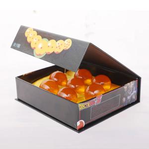 드래곤 볼 7 개/대 1:1 크리스탈 볼 3.5cm 액션 피규어 장난감 소환 Shenron 소원 공 컬렉션 모델 선물