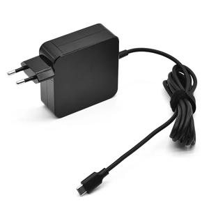 65W 20V 3.25A 타입-C 45W USB C 휴대폰 PD 노트북 플러그 충전기 전원 어댑터 (맥북, 아수스 젠북, 레노버, 델, HP, 소니, 샤오미용)