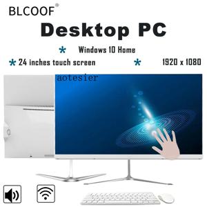 터치스크린 올인원 PC 인텔 코어 i7-3770 24인치 모노블록 PC 램 8/16GB 게이밍 PC 풀세트 올인원 데스크탑 컴퓨터