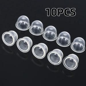 10pcs 19/22mm 연료 펌프 기화기 프라이머 전구 전기톱 블로어 트리머 브러시커터 범용 교체 액세서리