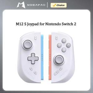 닌텐도 스위치 2용 MOBAPAD M12 S 컨트롤러, TMR 조이스틱 HD 진동 기능, 기계식 버튼, 매크로 게임패드 리맵 기능 탑재