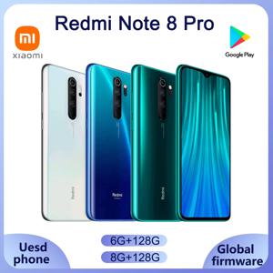 샤오미 레드미 노트 8 프로 휴대폰 4500mAh 배터리 64MP 쿼드 카메라 글로벌 버전 6.53인치 FHD 디스플레이