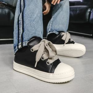 운동화 남성 신발 Pu 가죽 여름 캐주얼 운동화 학생 캐주얼 신발 낮은 탑 여성 남성 Vulcanize 신발 봄 가을