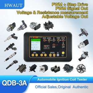 QDB-3A 2A 자동 점화 코일 테스터 자동차 공회전 스텝퍼 모터 솔레노이드 밸브 인젝터 액추에이터 결함 감지기 드라이버 PWM 제너레이터