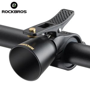 ROCKBROS 자전거 벨 MTB 산악 도로 자전거 경적 벨 구리 경고 높은 데시벨 클리어 링 벨 사이클링 레트로 크리스프 벨