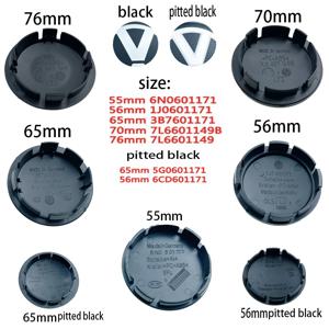 KK 4개 55MM 56MM 65MM 70MM 76MM 자동차 스타일링 휠 센터 캡 허브 커버 배지 액세서리 (폭스바겐 골프 파사트 3B7601171 1J0601171 용)