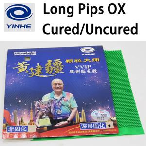 YINHE MOXA VVIP/특수 탁구 러버 롱 핍스 OX 경화/비경화 미디엄 핍스 황젠장 핑퐁 러버 ITTF