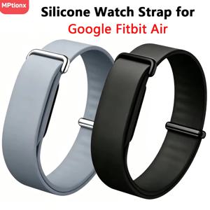 Google Fitbit Air용 부드러운 실리콘 시계 스트랩 Fitbit Air Sport Loop Correa Wristban용 고무 교체 팔찌 시계 밴드