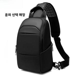 남성용 캐주얼 크로스바디 백 싱글 숄더 방수 사이클링 백팩 기능성 스트리트 스타일 퓨어 컬러 여름 2023
