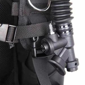 다이빙용 맞춤형 사이드마운트 BCD, 25 LBS 부력, 1680D 나일론 하네스, 부드러운 어깨 패딩