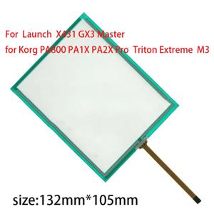 5.7인치 런치 X431 GX3 마스터용 코르그 PA800 PA1X PA2X 프로 트리톤 익스트림 M3 터치 스크린 글래스 디지타이저 132*105