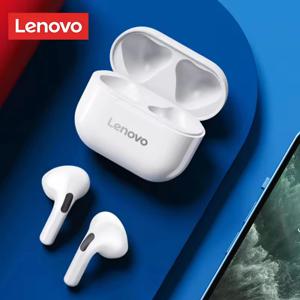 Choice Lenovo LP40 블루투스 이어폰 TWS 무선 HiFi 스테레오 몰입형 음악 헤드폰 HD 통화 스포츠 터치 컨트롤 이어버드 새 제품