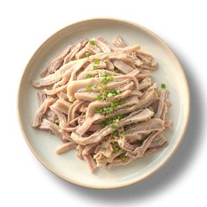 삶은 돼지 오소리감투 1kg 슬라이스 한돈