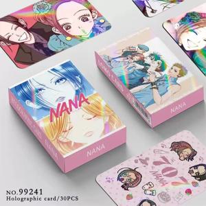 30개 일본 만화 NANA HD 포토 카드 앨범 코마츠 나나 & 오오사키 수집용 LOMO 카드 팬 선물 세트