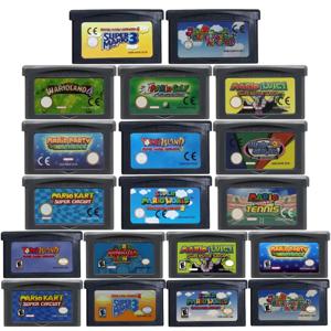 19가지 스타일 GBA 게임 카트리지 카드 유럽 및 미국 버전 게임보이 어드밴스 GBA SP DS 라이트 빈티지 게임 컬렉션 선물