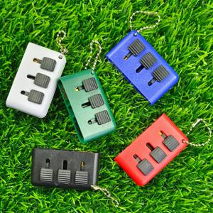 3 in 1 골프 클럽 청소 브러시, 웨지 및 퍼터용 휴대용 그루브 클리너, 골프 훈련용 액세서리 도구