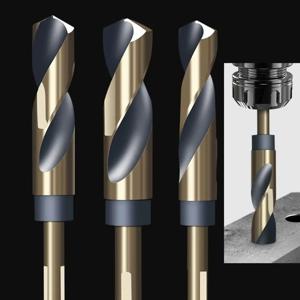 휴대용 12mm-20mm 트위스트 드릴 HSS 나선형 코발트 드릴 비트 내구성이 뛰어난 라운드 샹크 리듀스드 샹크 드릴
