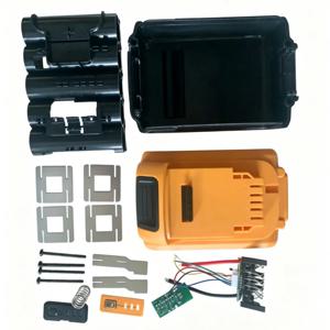 10 셀 18650 배터리 하우징 키트 DCB200 DCB205 DCB206용 BMS PCB 보드가 포함된 완전한 DIY 수리 부품
