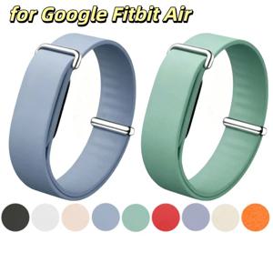 Google Fitbit Air용 실리콘 교체 밴드 소프트 통기성 스포츠 스트랩 손목 밴드 조절 가능한 피트니스 트래커 시계 액세서리