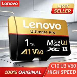 레노버 정품 마이크로 SD 카드 UHS-I I A1 V60 메모리 카드 (닌텐도 스위치 플래시 메모리 카드 128GB, 인스타360 DJI 드론용)