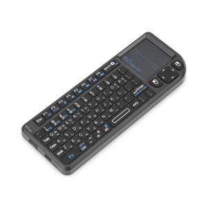 기존 Rii X1 2.4GHz 미니 무선 키보드 Android TV Box/PC/노트북 용 터치 패드가있는 영어/RU/ES/FR 키보드